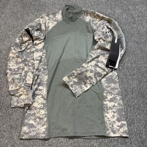 Massif Army Combat Shirt M ACU Digital Camo Fire Resistant Military NWT